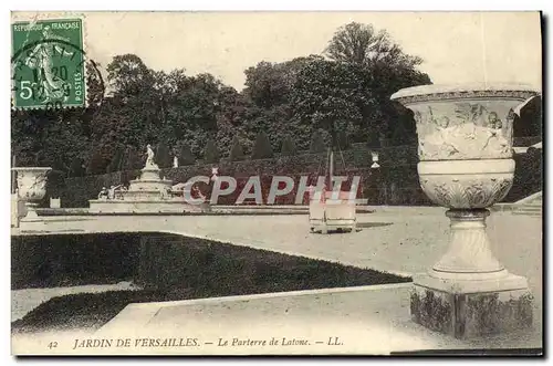 Ansichtskarte AK Jardin De Versailles Le Parterre De Latone