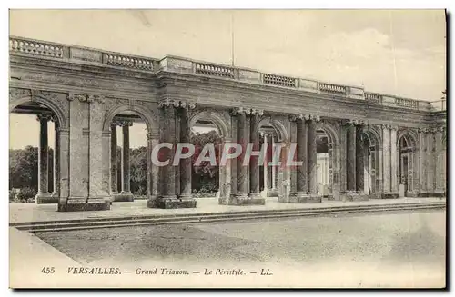 Ansichtskarte AK Versailles Grand Trianon Le Peristyle