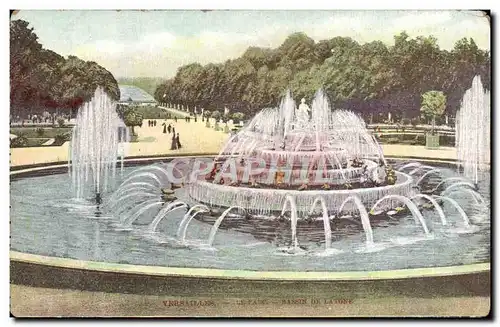 Ansichtskarte AK Versailles Le Parc Bassin De Latone