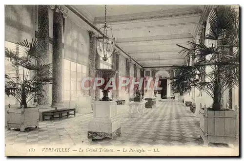 Cartes postales Versailles Le Grand Trianon Le Peristyle