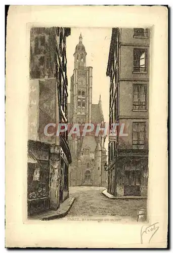 Cartes postales Paris St Etienne Du Mont