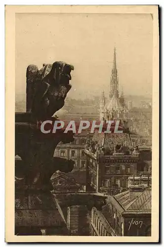 Ansichtskarte AK Paris En Flanant Chimore De Notre Dame Et Seine Chapelle