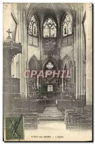 Cartes postales Vitry Sur Seine L&#39Eglise