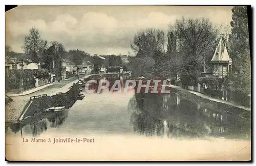 Cartes postales La Marne A Joinville Le Pont