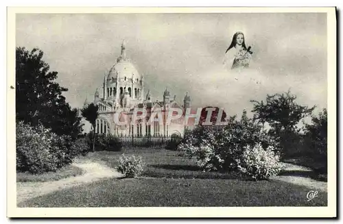 Ansichtskarte AK Lisieux Perspective Sur La Basilique