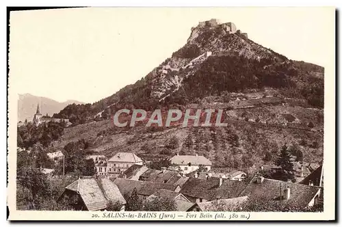 Cartes postales Salins Les Bains Fort Belin