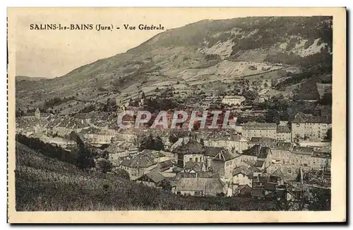 Cartes postales Salins Les Bains Vue Generale