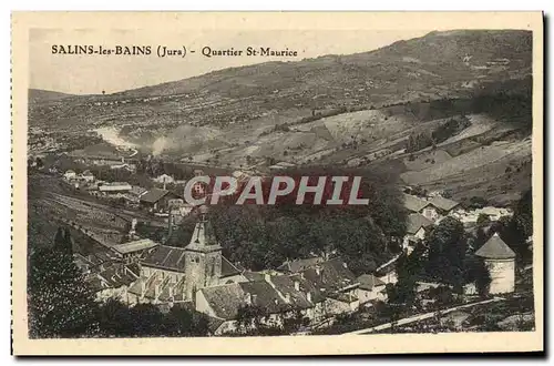 Cartes postales Salins Les Bains Quartier St Maurice