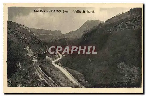 Cartes postales Salins Les Bains Vallee St Joseph