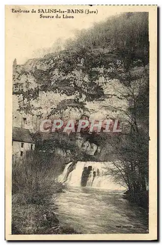 Cartes postales Environs De Salins Les Bains Source Du Lison