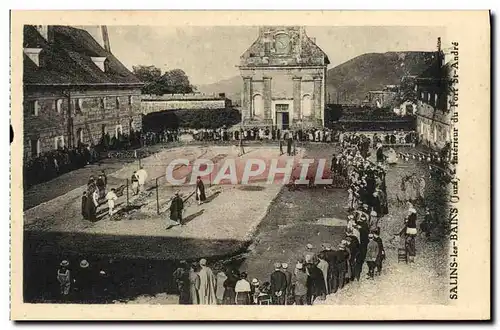 Cartes postales Salins Les Bains Interieur Du Fort St Andre