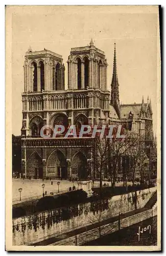 Ansichtskarte AK Paris En Flanant Notre Dame