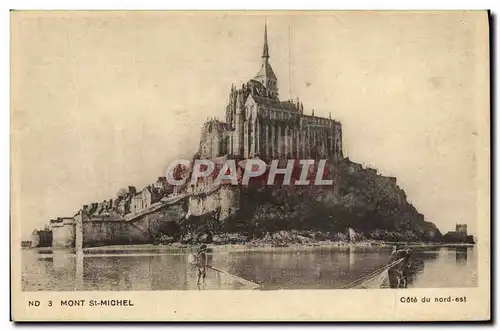 Cartes postales Mont St Michel Cote Du Nord Est