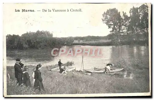 Ansichtskarte AK La Marne De La Varenne A Creteil