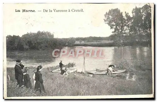 Cartes postales La Marne De La Varenne A Creteil