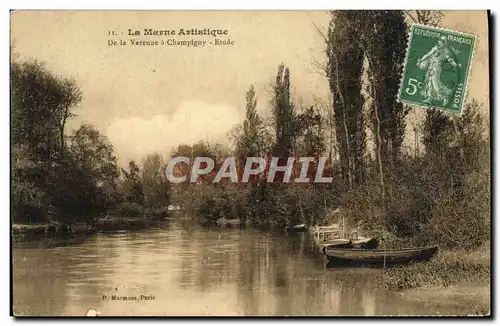 Cartes postales La Marne Artiatique De La Varenne A Champigny