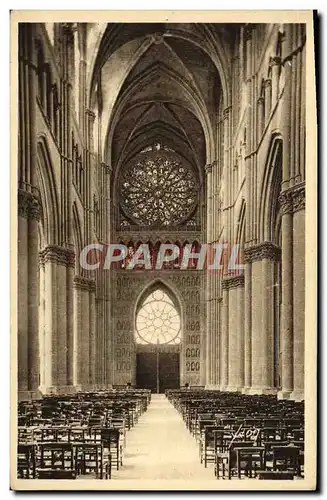 Cartes postales La Douce France Reims La Cathedrale La Nel Et Le Rosace