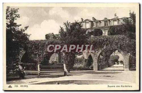 Cartes postales Reims Square Des Cordeliers