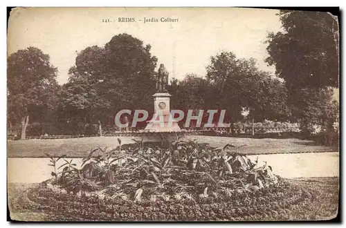 Cartes postales Reims Jardin Colbert