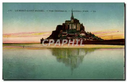 Cartes postales Le Mont Saint Michel Vue Generale