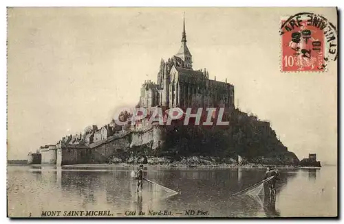 Ansichtskarte AK Mont Saint Michel Cote Du Nord Est