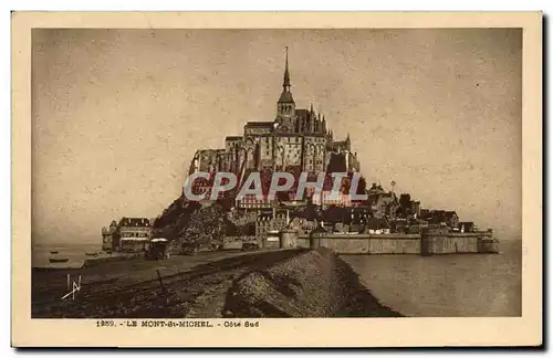 Ansichtskarte AK Le Mont Saint Michel Cote Sud