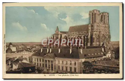 Cartes postales Reims Vue Generale