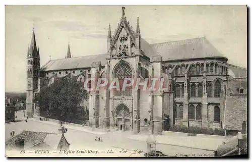 Cartes postales Reims L&#39Eglise Saint Remy