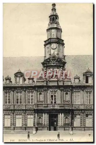 Cartes postales Reims Le Donjon De l&#39Hotel De Ville