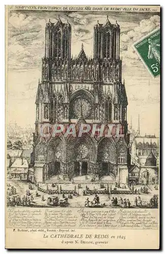 Cartes postales La Cathedrale De Reims