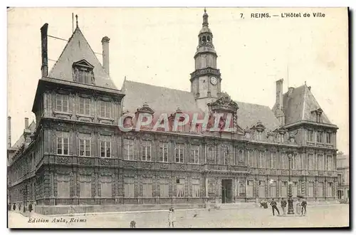 Cartes postales Reims L'Hotel De Ville