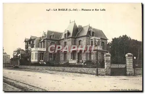 Cartes postales La Baule Plaisance Et Ker Lella