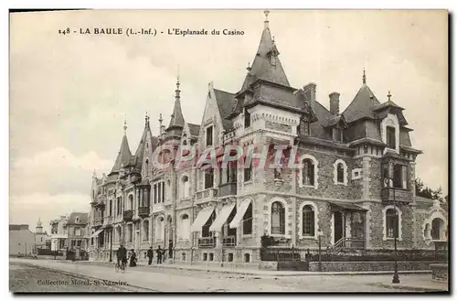 Cartes postales La Baule L&#39Esplanade Du Casino