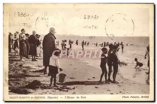 Ansichtskarte AK Brehal Saint Martin L&#39Heure du Bain