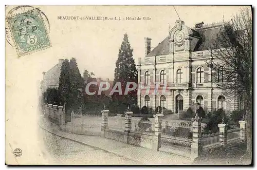 Cartes postales Beaufort en Vallee Hotel de Ville