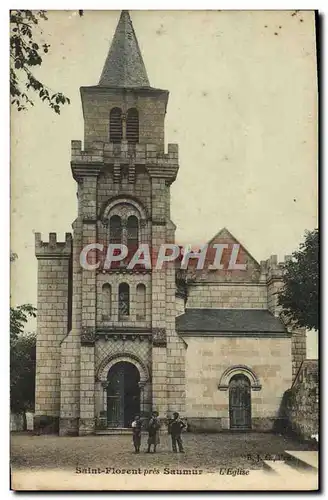 Cartes postales St Florent pres Saumur L&#39eglise