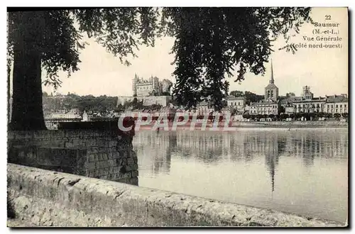 Cartes postales Saumur Vue Generale