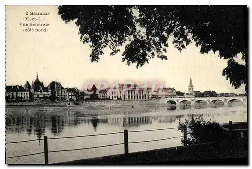 Cartes postales Saumur Vue Generale