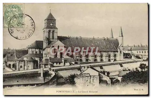 Cartes postales Fontevrault Le Grand Moustier