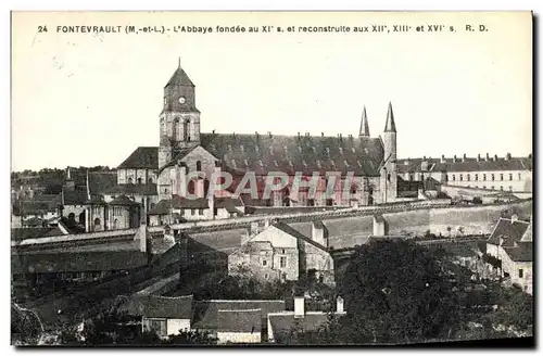 Cartes postales Fontevrault L&#39Abbaye