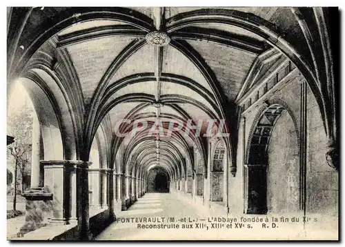 Cartes postales Fontevrault L&#39Abbaye