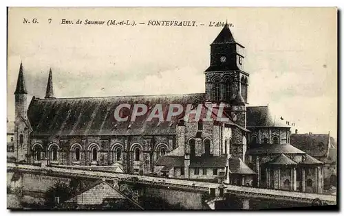 Cartes postales Fontevrault L&#39Abbaye