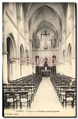 Cartes postales Angers Chapelle du Couvent des Capucins