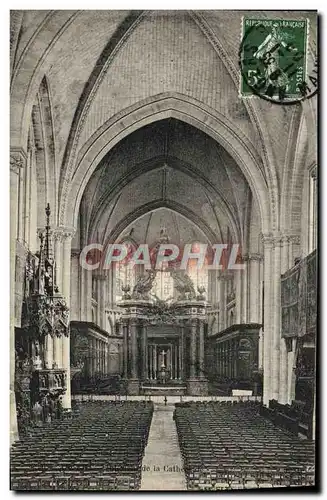 Cartes postales Angers Interieur de la cathedrale