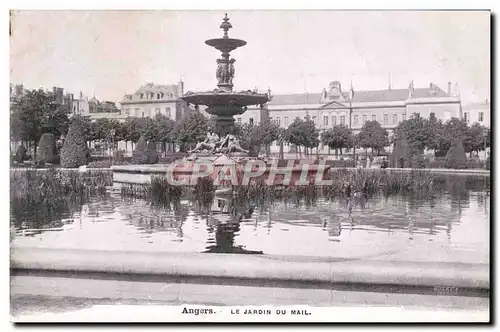 Cartes postales Angers Le Jardin Du Mail