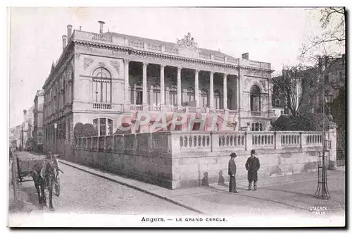 Ansichtskarte AK Angers Le Grand Cercle