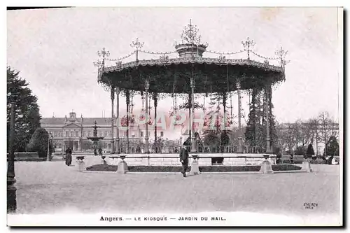 Cartes postales Angers Le Kiosque Jardin Mail