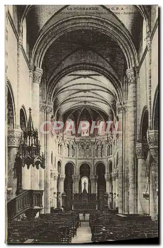 Cartes postales Cherbourg Notre Dame du Voeu Interieur