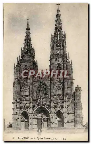 Cartes postales Lepine L'Eglise Notre Dame