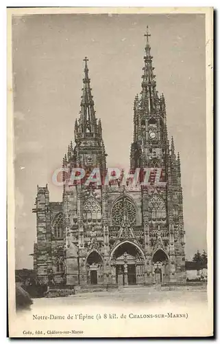 Cartes postales Lepine Notre Dame a 8km de Chalons sur Marne